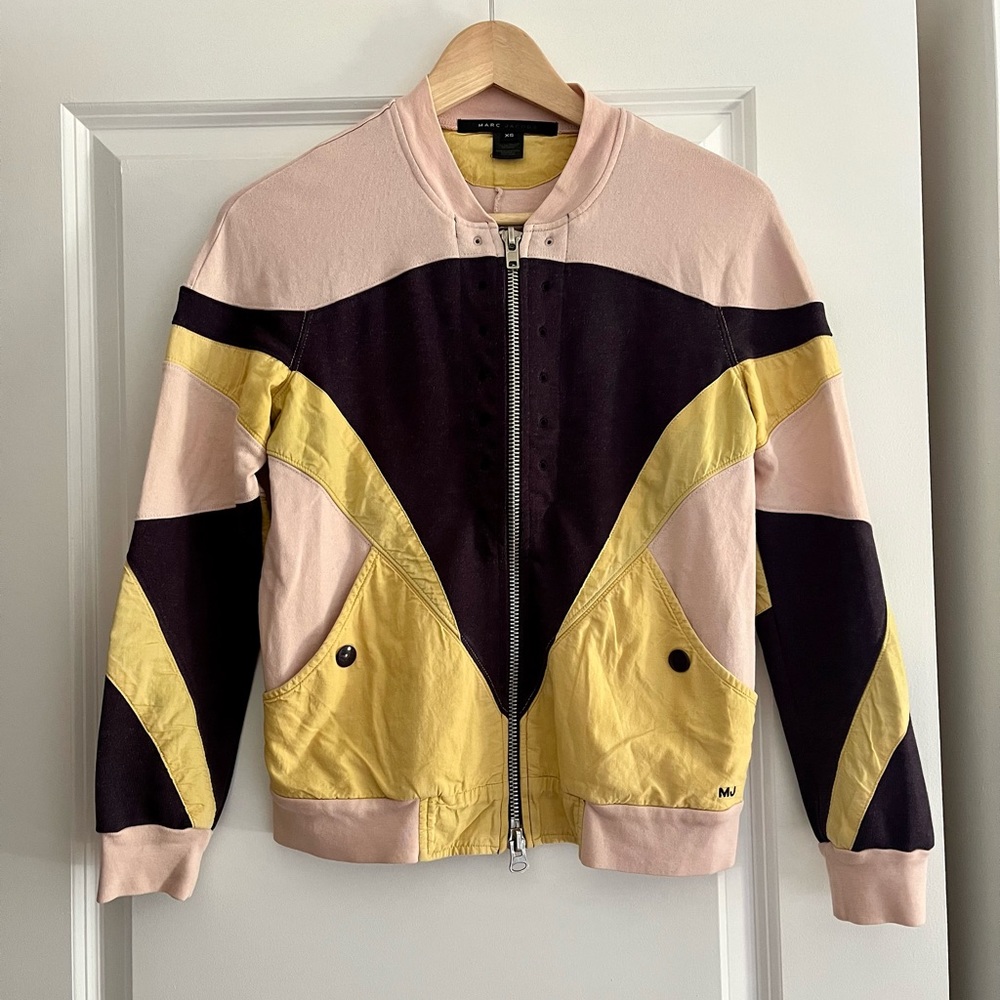Marc Jacobs sweatshirt jacket Y2K